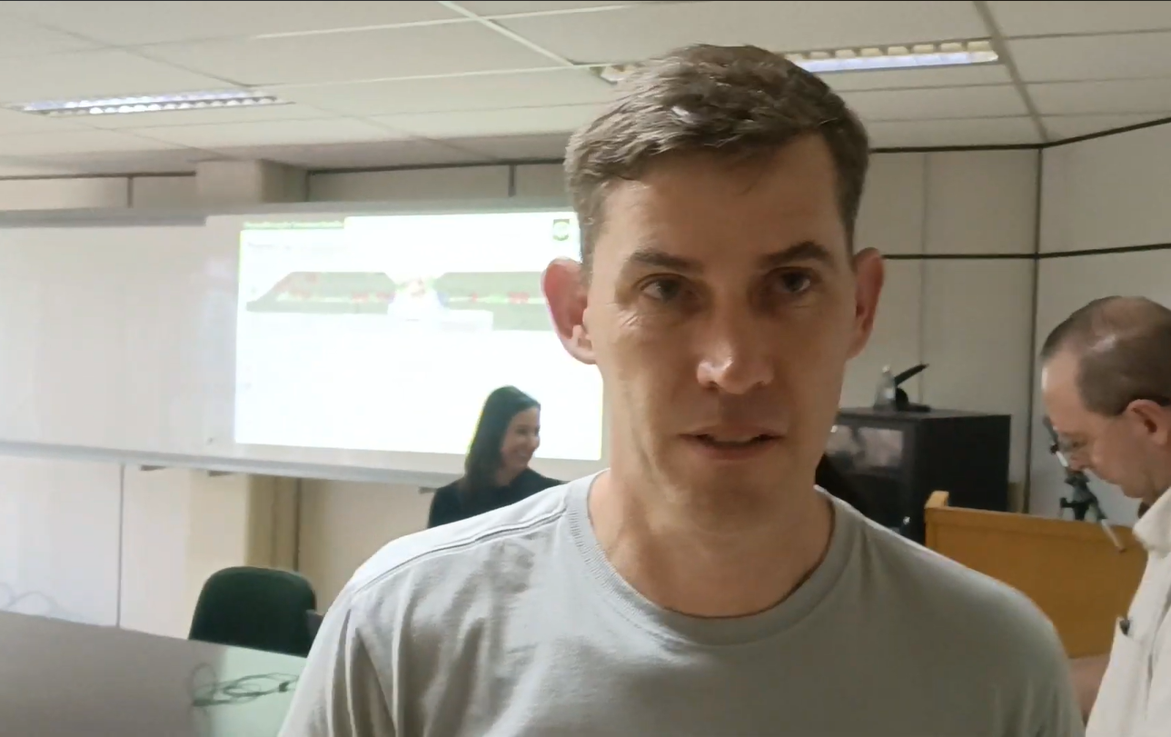 Secretario Anderson e Vice-Prefeito Sauer falaram sobre à audiência pública