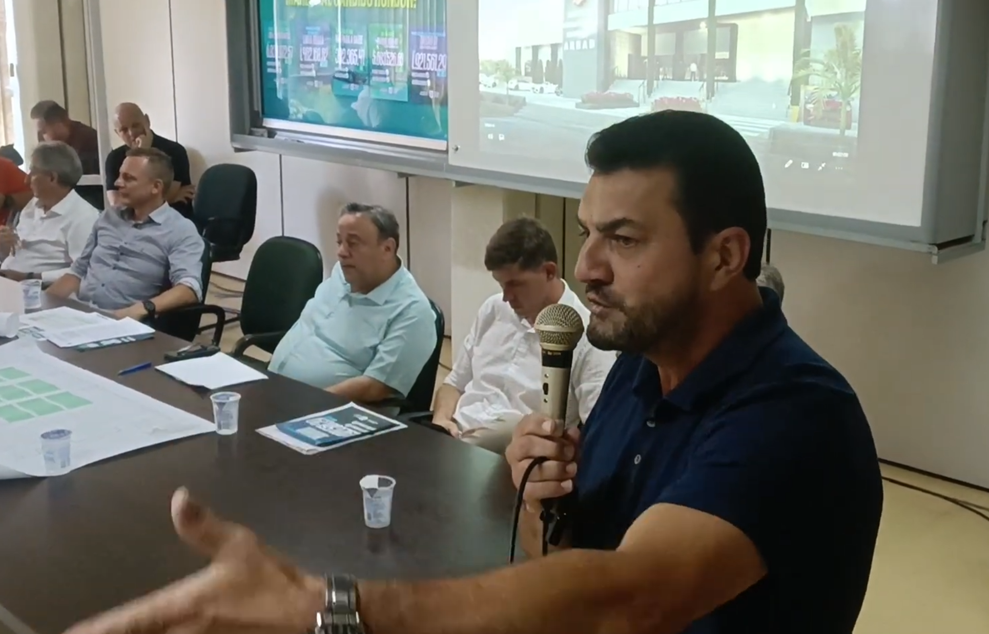 Prefeito Backes e lideranças municipais tem encontro com Deputado Hussein Bakri (Vídeo)