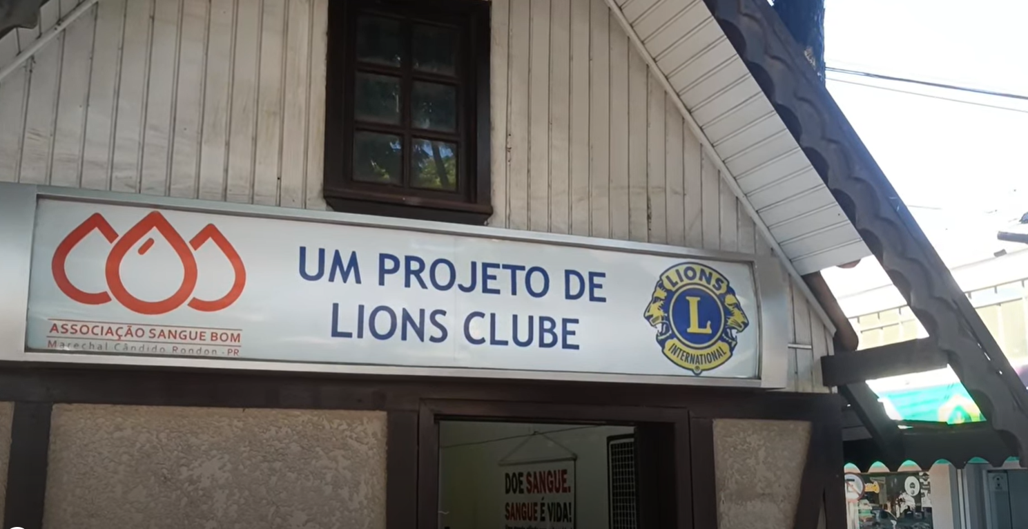 Abandono no Centro: Chalé da Associação Sangue Bom precisa de reforma urgente em Marechal Rondon